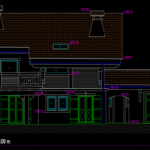 Réalisation, Plan de façade, Challet