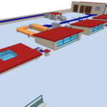 Réalisation, Maquette 3D, Toiture 3D